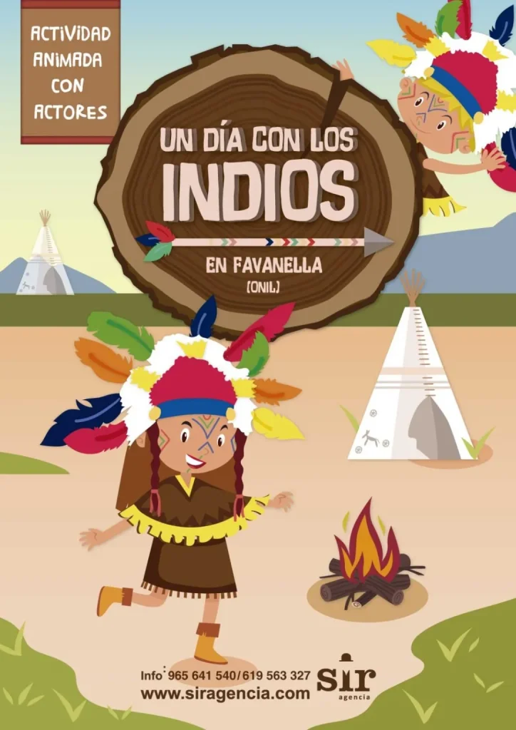 excursion para colegios un dia con los indios alicante