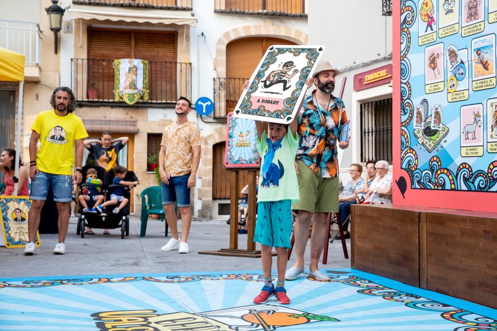 baralla valenciana carta a robar espectaculo infantil fiestas locales