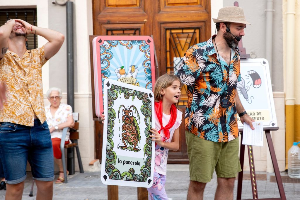 baralla valenciana carta la panerola animacion fiestas de pueblo
