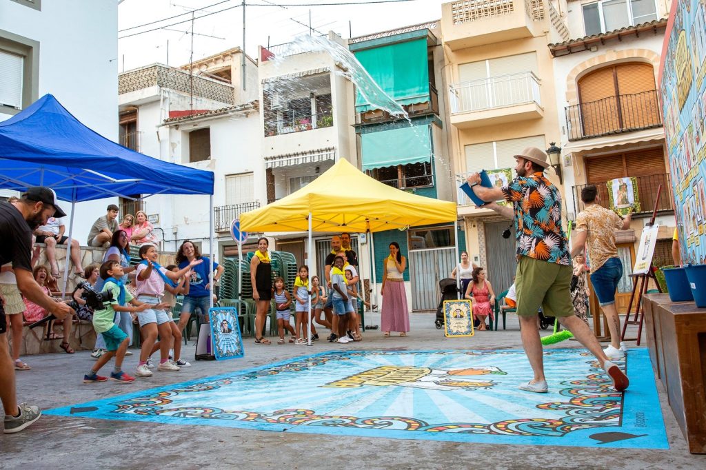 baralla valenciana juegos de agua fiestas populares
